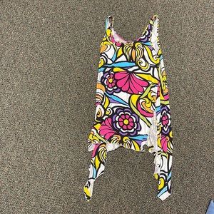 Summer top  groovy pattern. Size XS